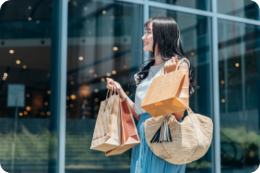 自分のお財布と相談しながら使える